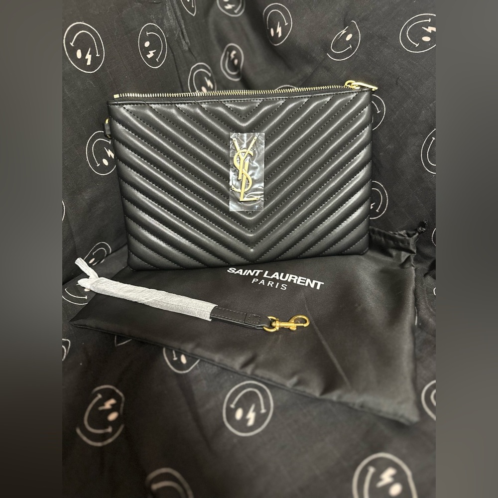 Black Leather Luxury Cluth